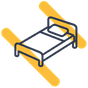 Chambre individuelle incluse