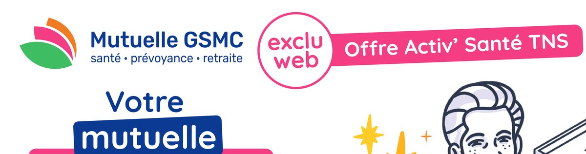 Offre Activ' Santé TNS, exclusivité web&nbsp;: votre mutuelle à partir de 20,99&nbsp;€ par mois*.